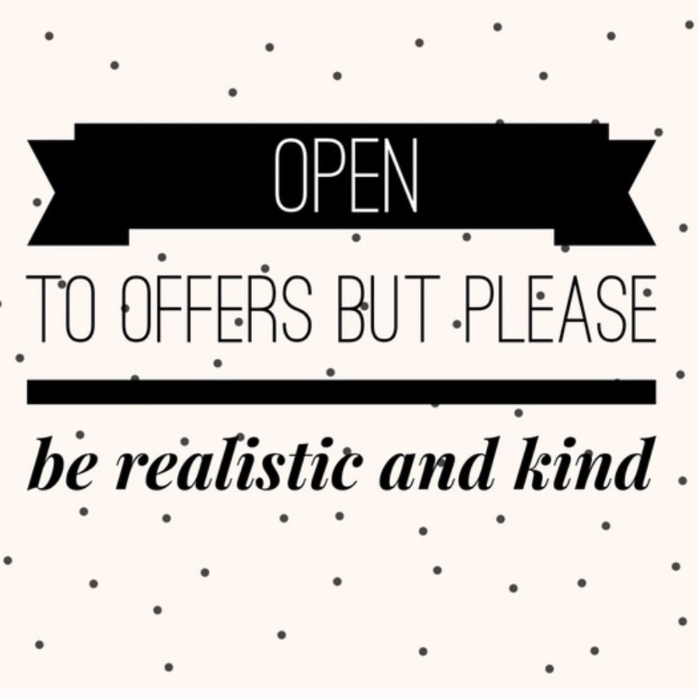 Make me an offer ... I can’t refuse 😁